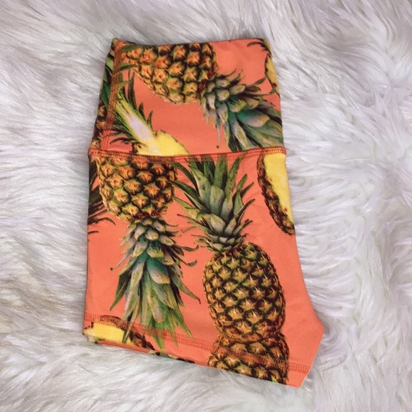 🟠FLEO Nectarine Pineapple 🍍 HRO DL Shorts XS - Picture 8 of 9